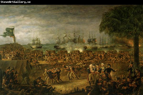John Blake White The Battle of Fort Moultrie